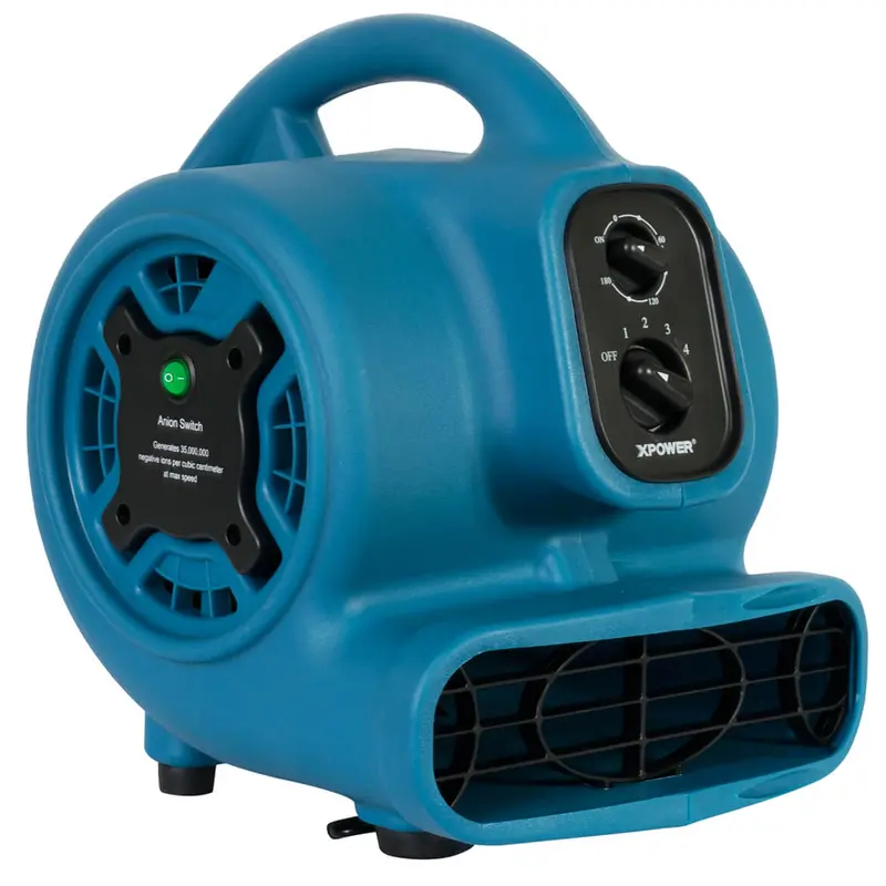 Xpower P-260Nt 1/5 Hp 4-Speed Corded Freshen Aire Air Mover W/ Ionizer 1