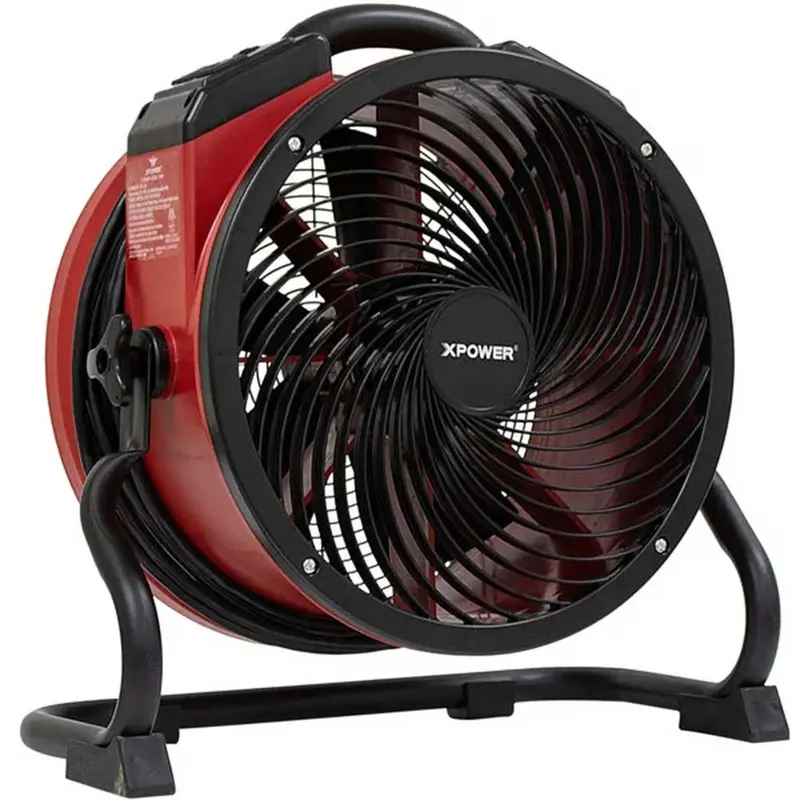 Xpower X-39Ar-Red 1/4 Hp Variable Speed Sealed Motor Industrial Axial Fan 1