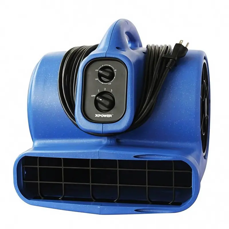 Xpower X-430Tf 1/3Hp 2000Cfm 3 Speed Mutli-Cage Dryer 3-Hour Timer & Filter Kit 1