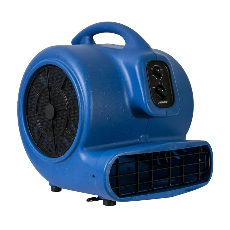 Xpower X-800Tf 3/4 Hp 3200 Cfm 3 Speed Air Mover Floor Fan Dryer Blower W/ Timer 1