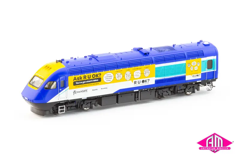 Xpt Single Power Car Xp2007 Tfnsw Trainlink, R U Ok? (Xpt-20) Ho Scale 1