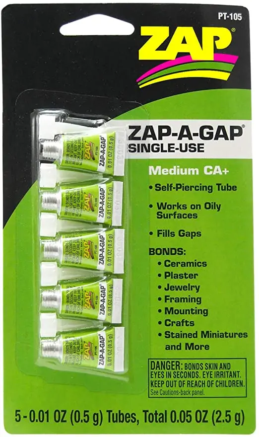 Zap-A-Gap Ca+ 5X 0.5G Tubes Medium 1