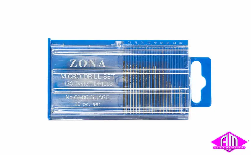Zo-37150 - Zona - 20-Piece High Speed Twist Drill Set 1
