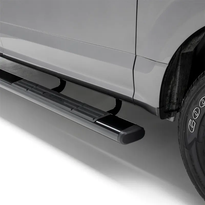 Aries 4445043 Black Oval Aluminum Side Steps For Ram 1500/2500/3500 1