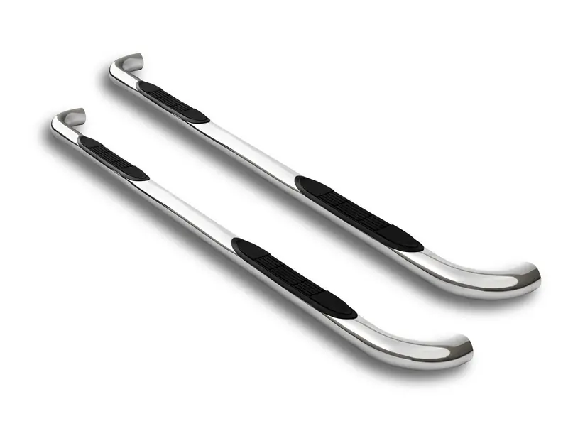 Armordillo Usa 7160118 4-Inch Oval Black Side Step Bars For 2007–2018 Toyota Tundra Double Cab 1
