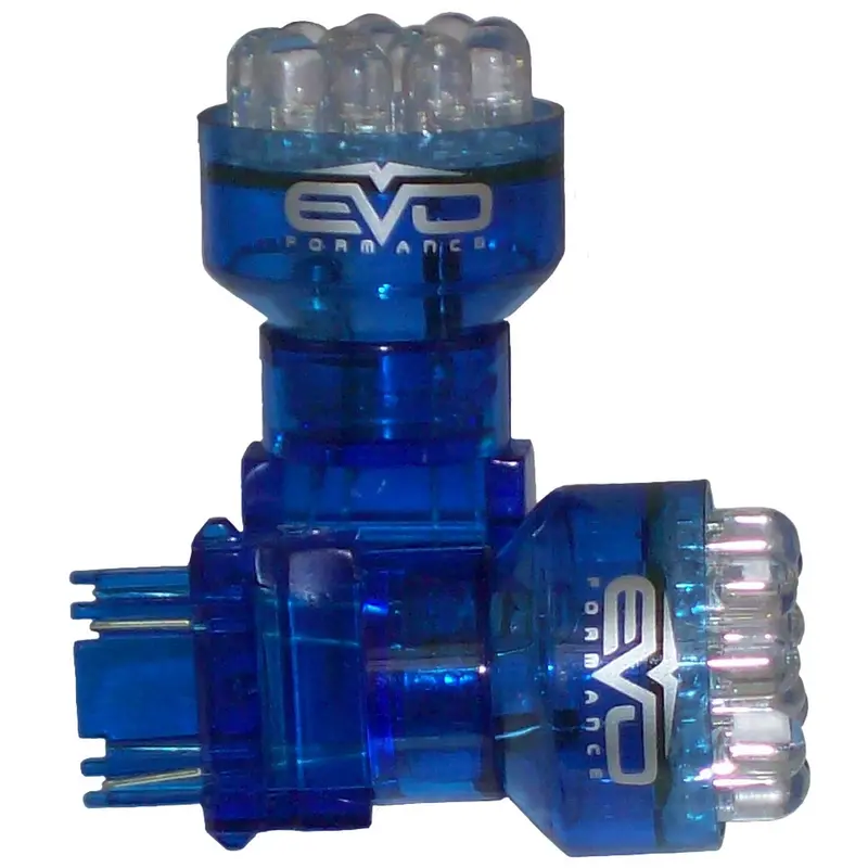 Cipa 93243 Evo Formance Led Bulb Set – 3157 Dual-Function Type, Blue Illumination, Sold As Pair 1