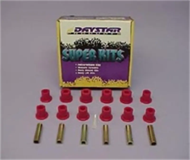 Daystar Ks02001Bk Polyurethane Spring Shackle Bushings For Suzuki (1985–1988.5) 1