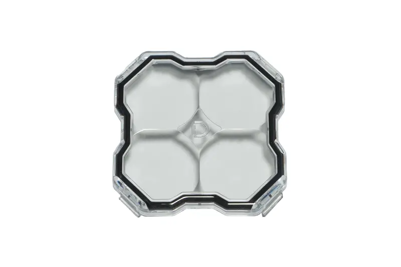 Diode Dynamics Dd7466 White Clear Lens Replacement For Stage Series Rock Lights 1