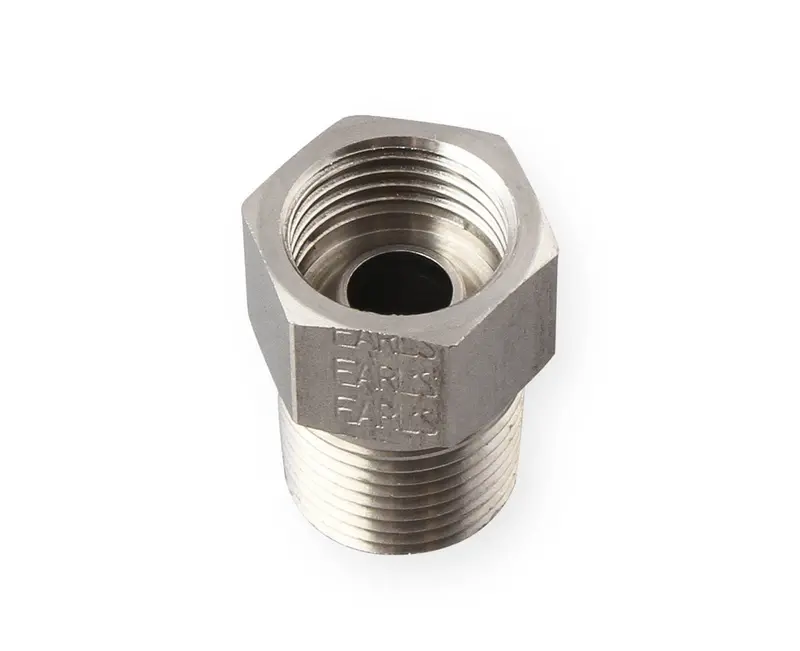 Earl’S 02076Erl Hardline Adapter: 3/8 In. Npt Male To 5/8 In. -18 If Female 1