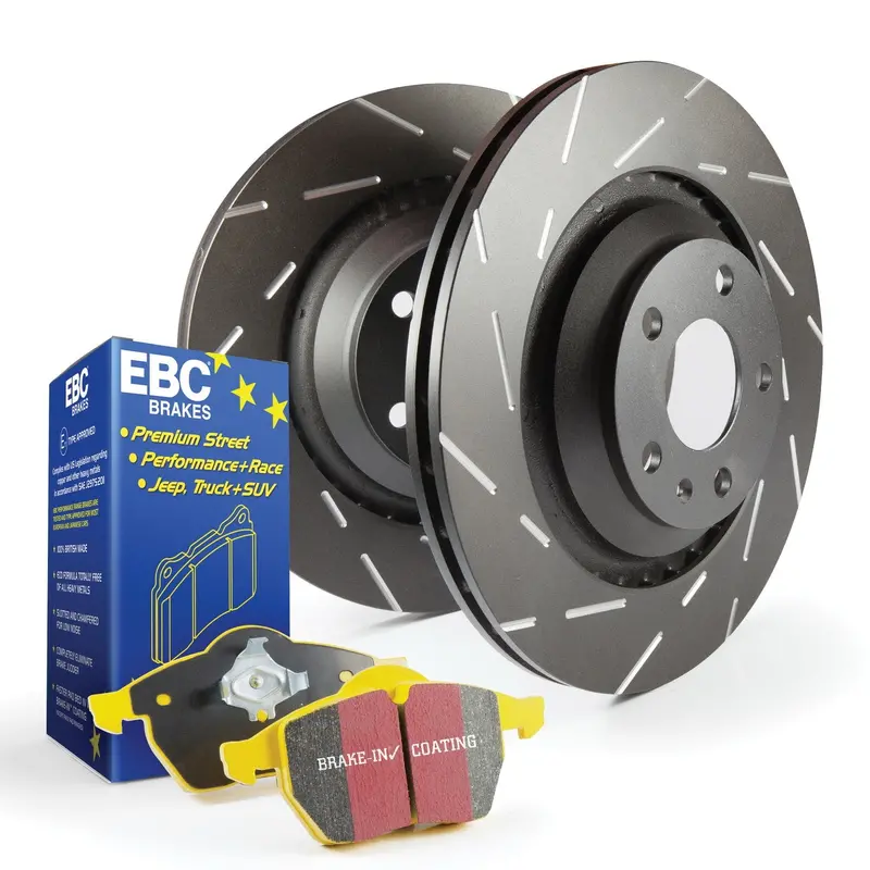 Ebc Brakes S9Kf1245 Yellowstuff Performance Brake Kit With Usr Rotors 1