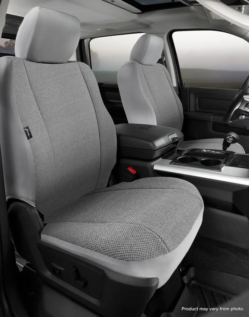 Fia Trs49-35 Gray Wrangler Solid Fabric Seat Cover – Durable, Tailored Fit 1