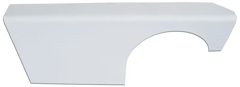 Five Star 020-27A-Wr Right-Side Aluminum Quarter Panel – Modified Design, White Finish 1
