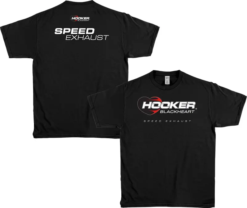 Hooker Blackheart Logo T-Shirt – Men'S Xl Black Cotton Tee 1