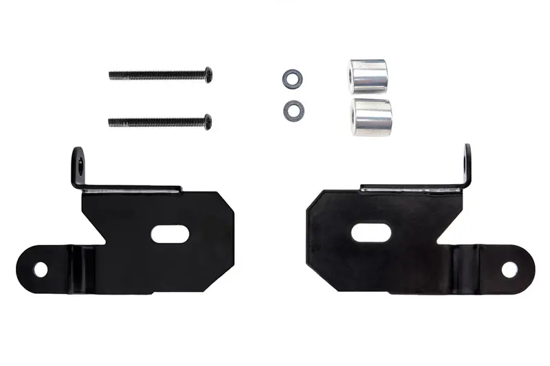 Kc Hilites 7318 A-Pillar Mounting Bracket Kit – Black Finish, Designed For Jeep Jl Models 1