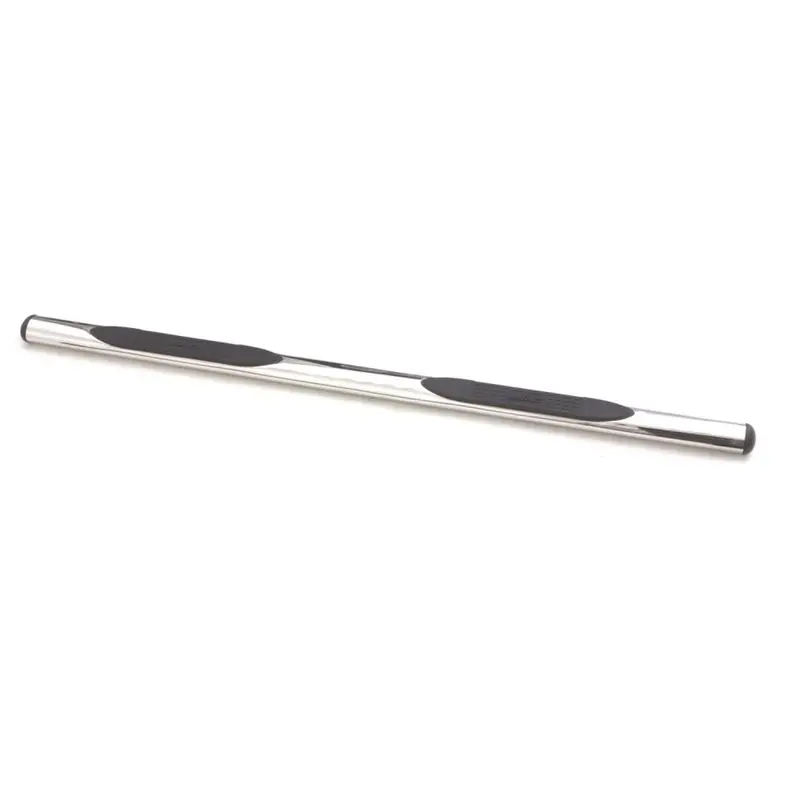 Lund 4-Inch Oval Stainless Steel Nerf Bars With Mounting Brackets 1