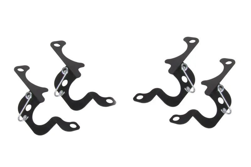 Mpd Racing 18009 Spark Plug Guard Brackets – 4-Piece Stainless Steel Set 1