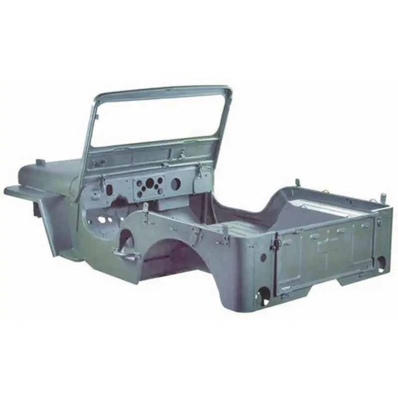 Omix-Ada Steel Body Kit For Jeep: Includes Tub, Hood, Fenders, Windshield Frame, And Tailgate 1