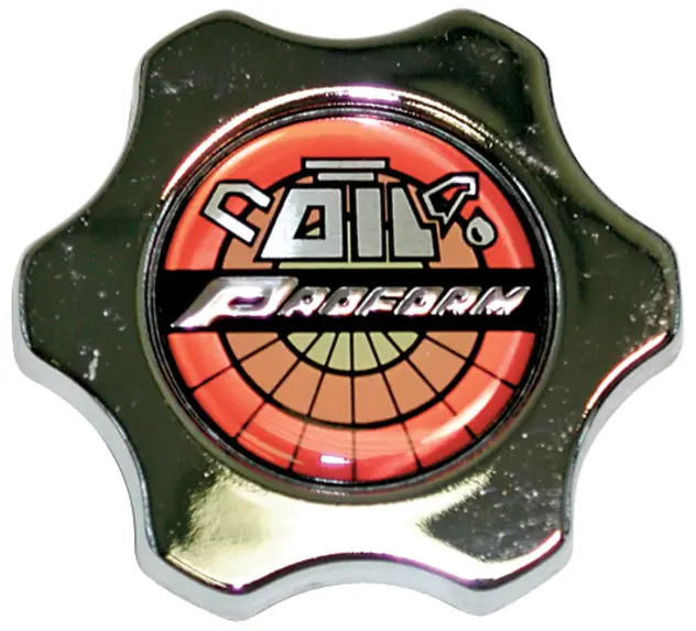 Proform 66632 Chrome Twist-On Oil Filler Cap For Gm & Chrysler Engines 1