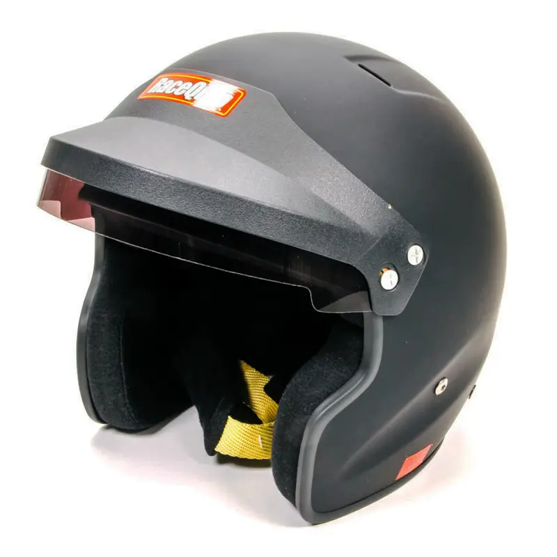 Racequip 256003 Sa2020-Certified Open-Face Motorcycle Helmet – Medium, Black 1
