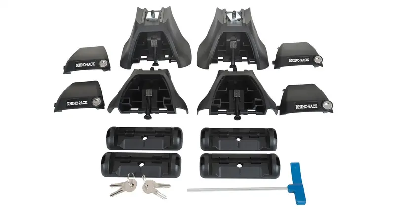 Rhino-Rack Ja4146 Vortex Aero Roof Rack – Low-Profile Multi-Fit 2500 System 1