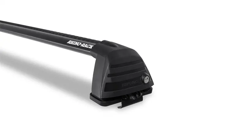 Rhino-Rack Rv0429B Vortex Roc25 Flush-Mount Roof Rack – Dual Black Crossbars 1
