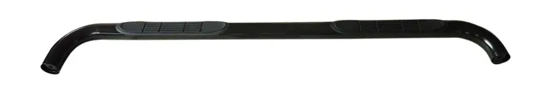 Trailfx A0041B 3-Inch Round Bent 60-Degree Powder-Coated Black Steel Rocker Panel Mount Bracket 1