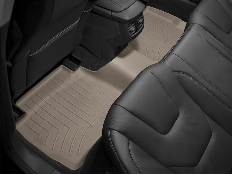 Weathertech 452482 Digitalfit Tan Floor Liners – 2Nd Row, Precision-Cut 1