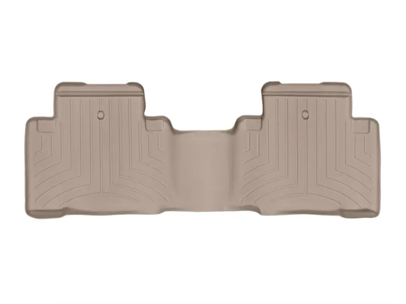 Weathertech 455762 Digitalfit Tan Floor Liners – Second-Row Custom Fit For Select Suvs 1