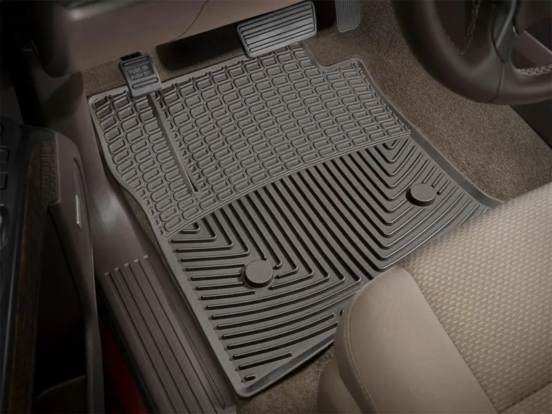 Weathertech All-Weather Rear Floor Mats In Cocoa - Model W302Co 1