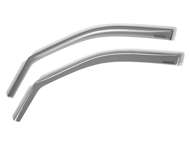 Weathertech Front Side Window Deflectors – Light Smoke Tint 1