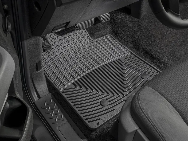 Weathertech W73 All-Weather Front Floor Mats – Black, Custom Fit 1