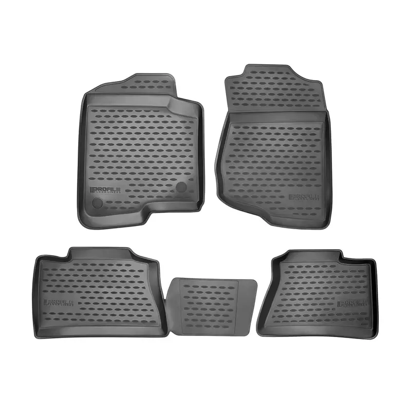 Westin 74-12-41011 Profile Custom Fit Floor Liners – 4-Piece Set, Black 1