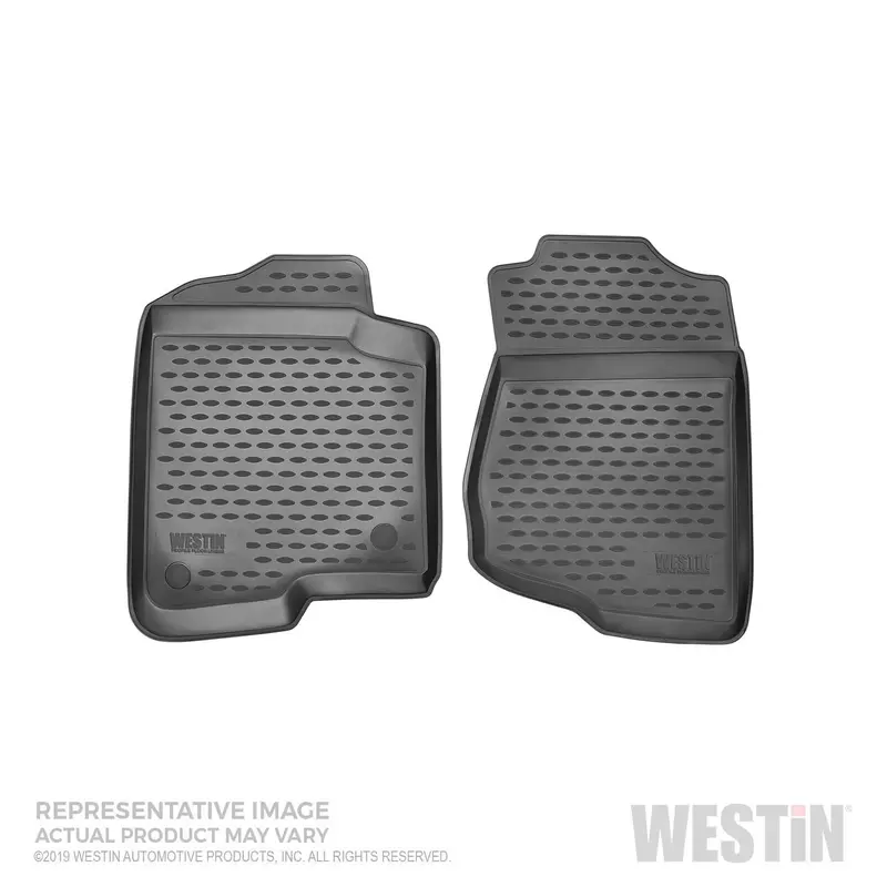 Westin 74-42-11014 Profile Black Front Floor Liners (2-Piece Set) 1